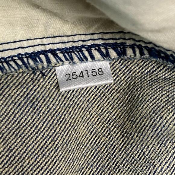 Ann Taylor LOFT Blue Denim Miniskirt Pockets Belt Loops Size 4 - Picture 6 of 10